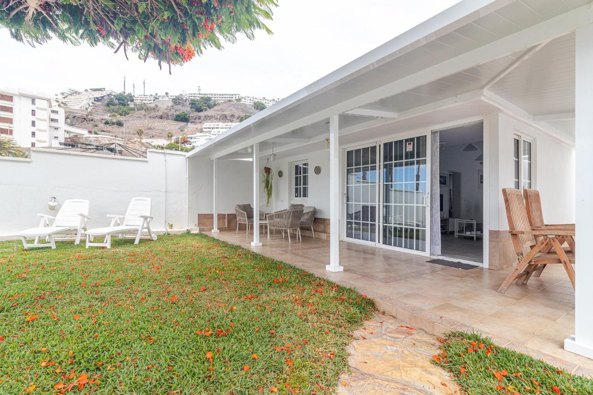 Flatguest Orinoco + Pool + Terrace + Garden Villa Mogán Exterior foto